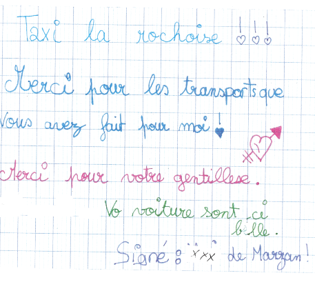 Vos retours